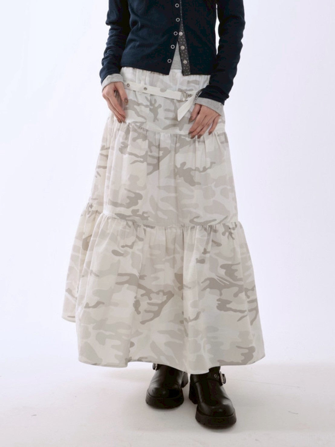 【runningHIGH】RIPSTOP FLARE SKIRT