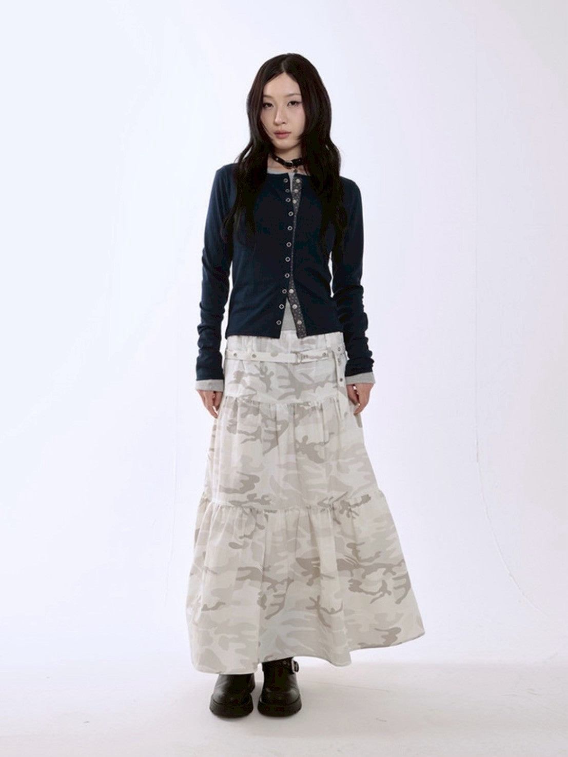 【runningHIGH】RIPSTOP FLARE SKIRT