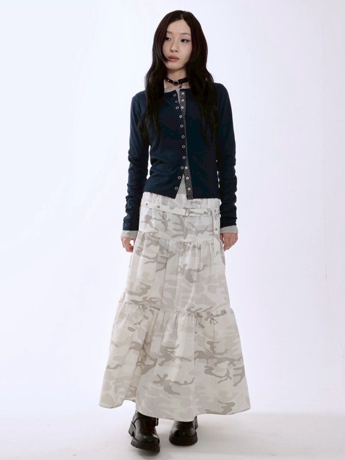 【runningHIGH】RIPSTOP FLARE SKIRT