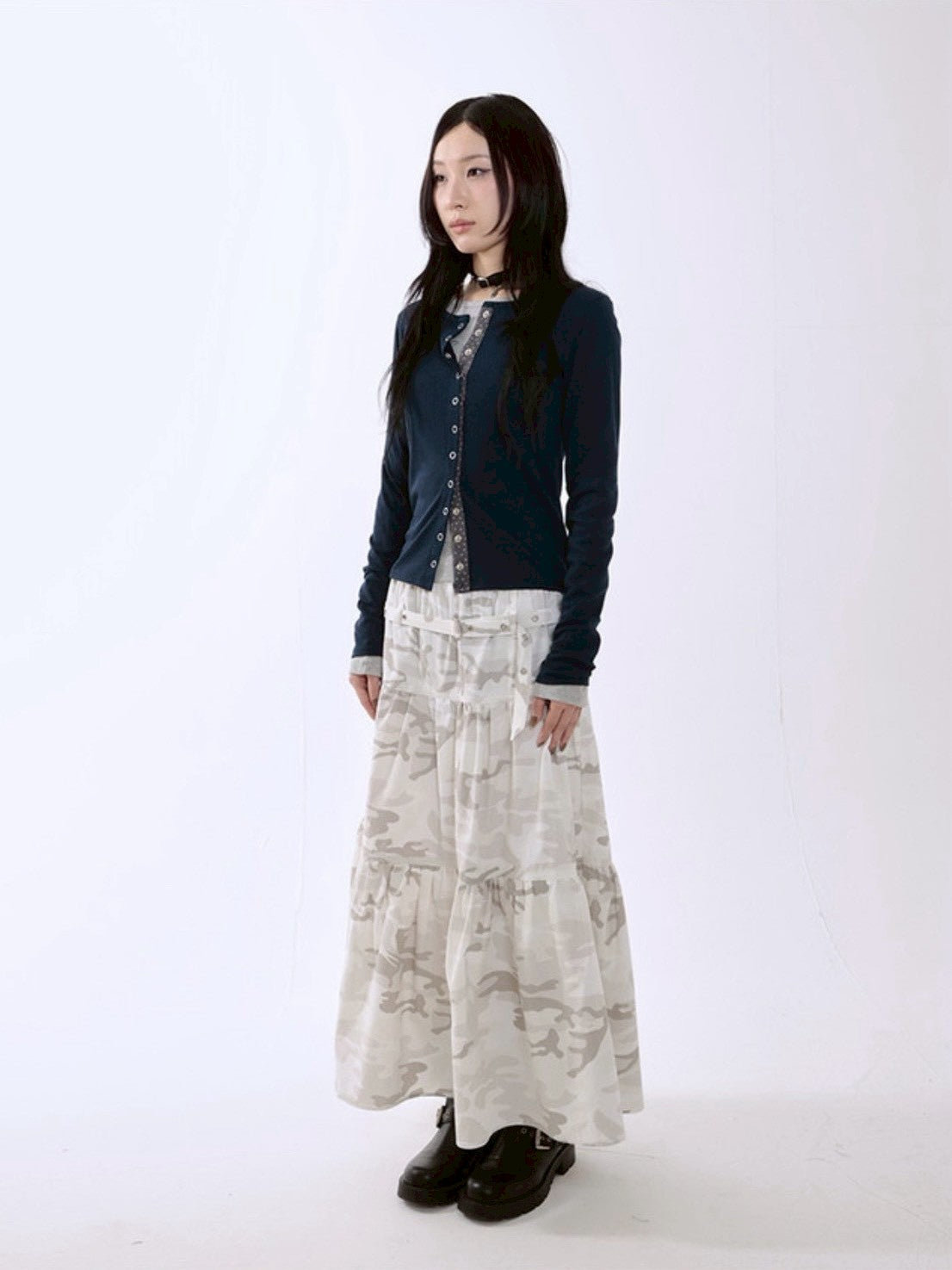 【runningHIGH】RIPSTOP FLARE SKIRT