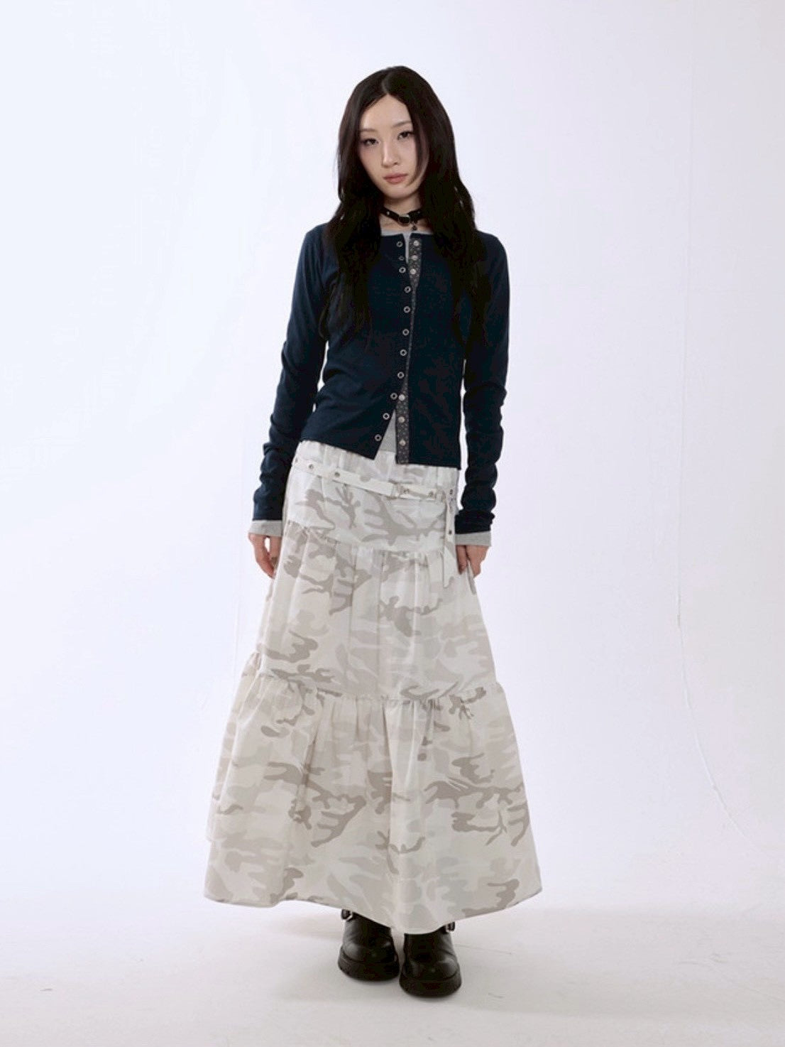 【runningHIGH】RIPSTOP FLARE SKIRT