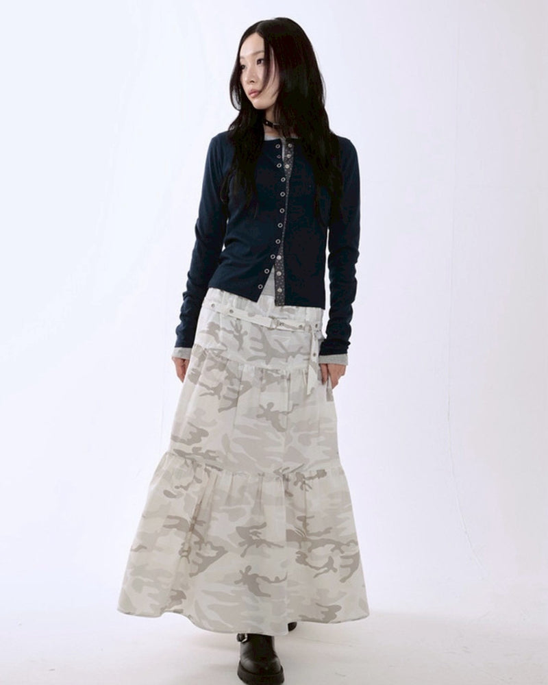 【runningHIGH】RIPSTOP FLARE SKIRT