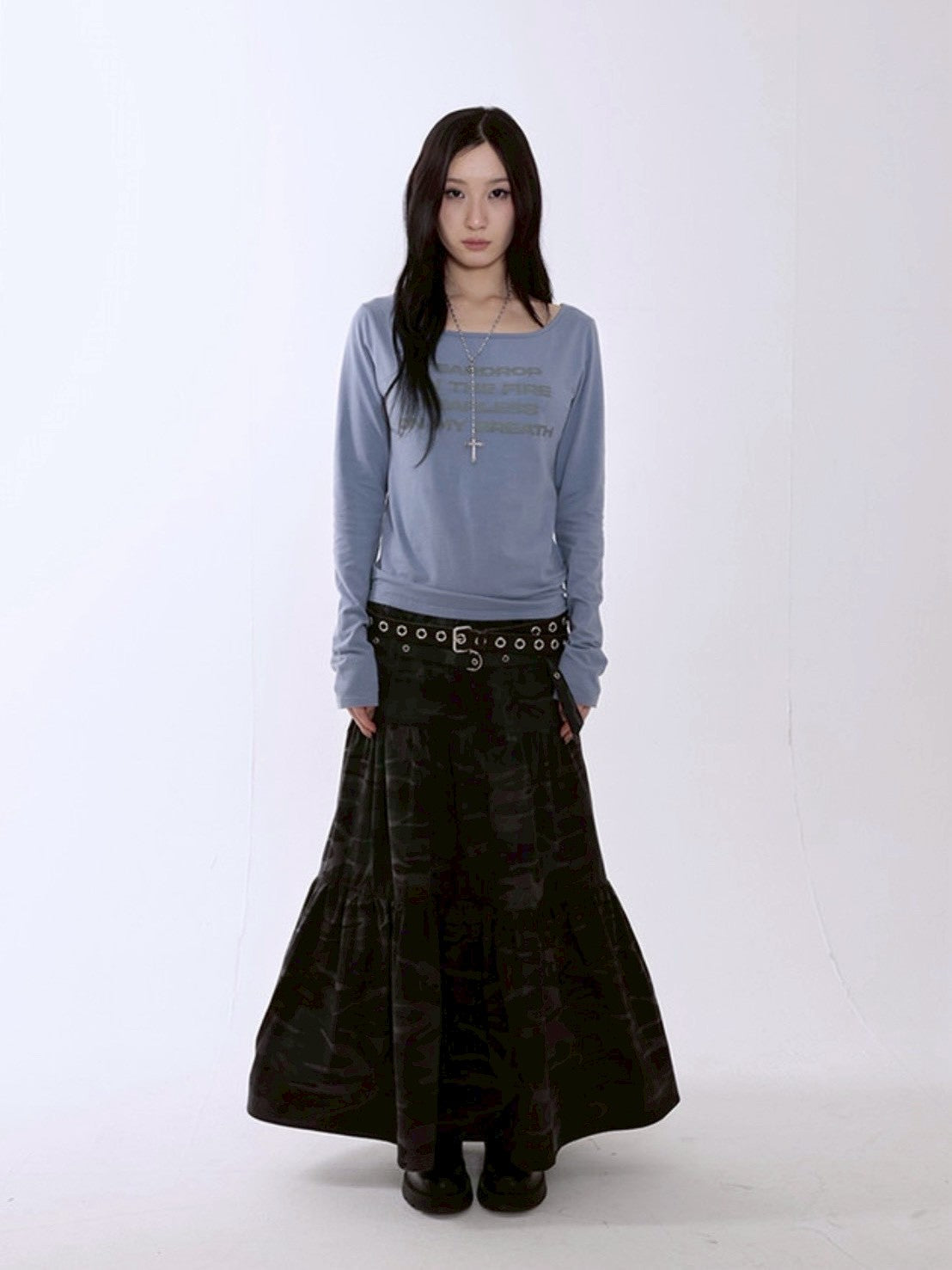 【runningHIGH】RIPSTOP FLARE SKIRT