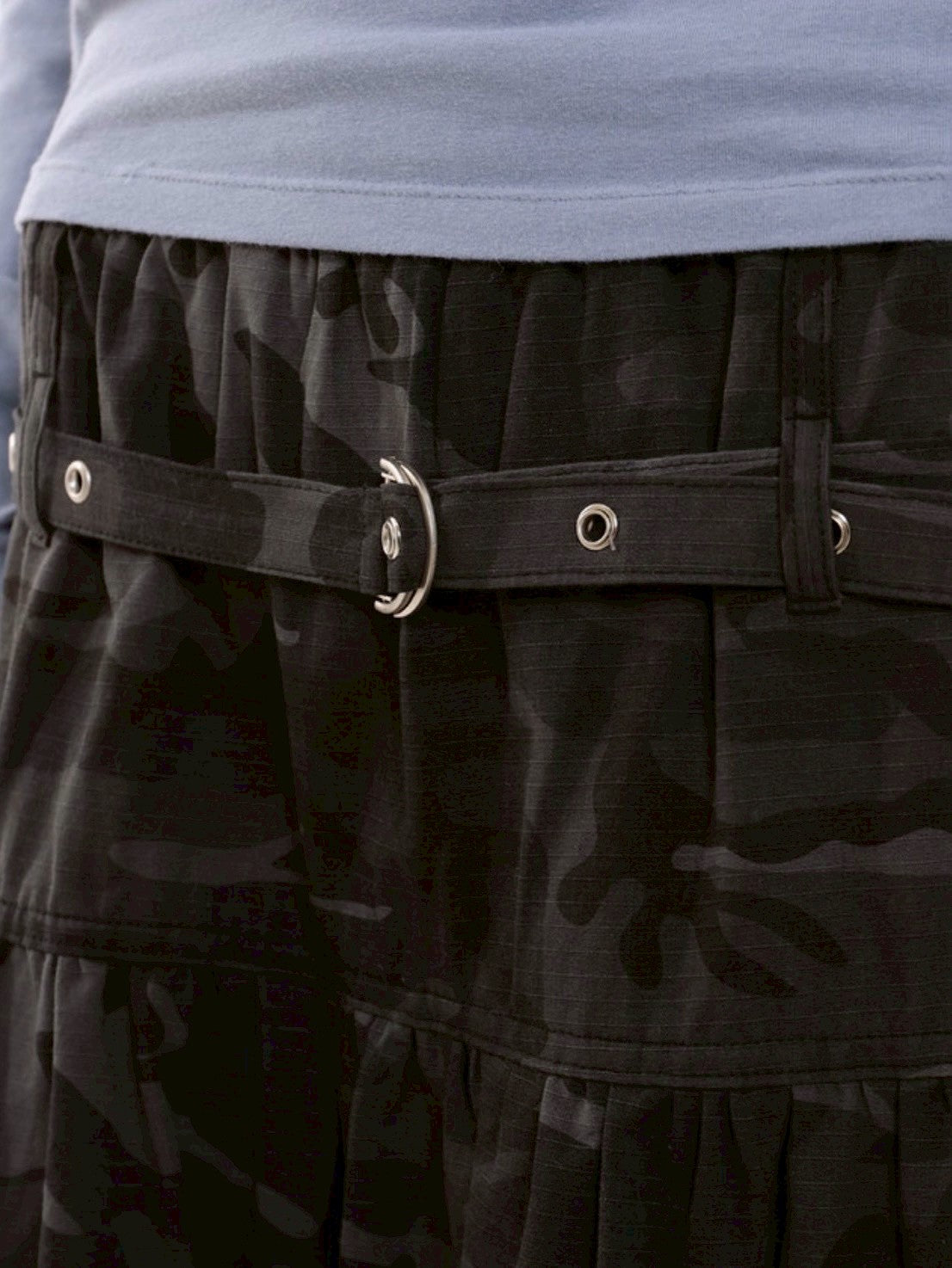 【runningHIGH】RIPSTOP FLARE SKIRT
