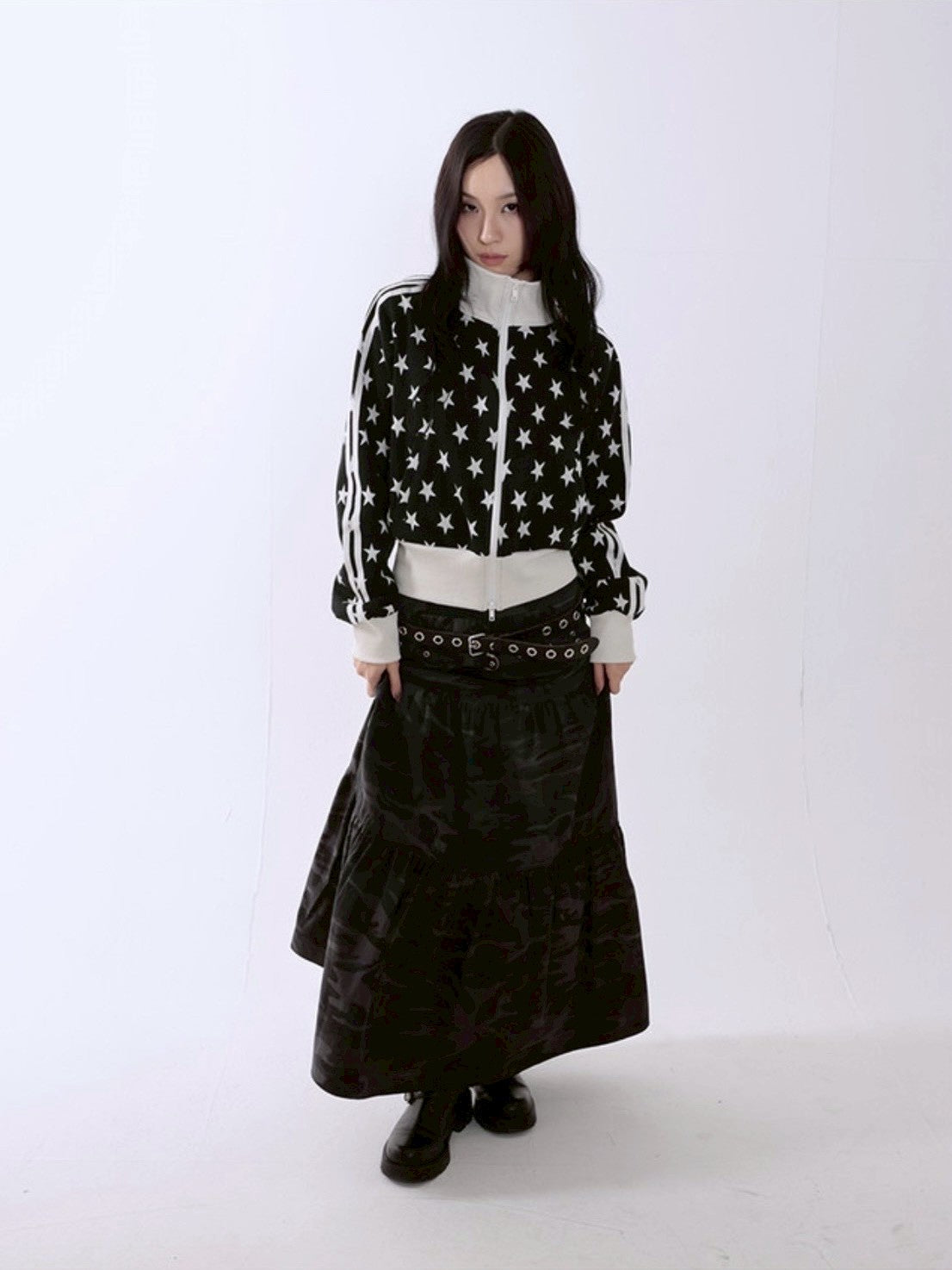 【runningHIGH】RIPSTOP FLARE SKIRT