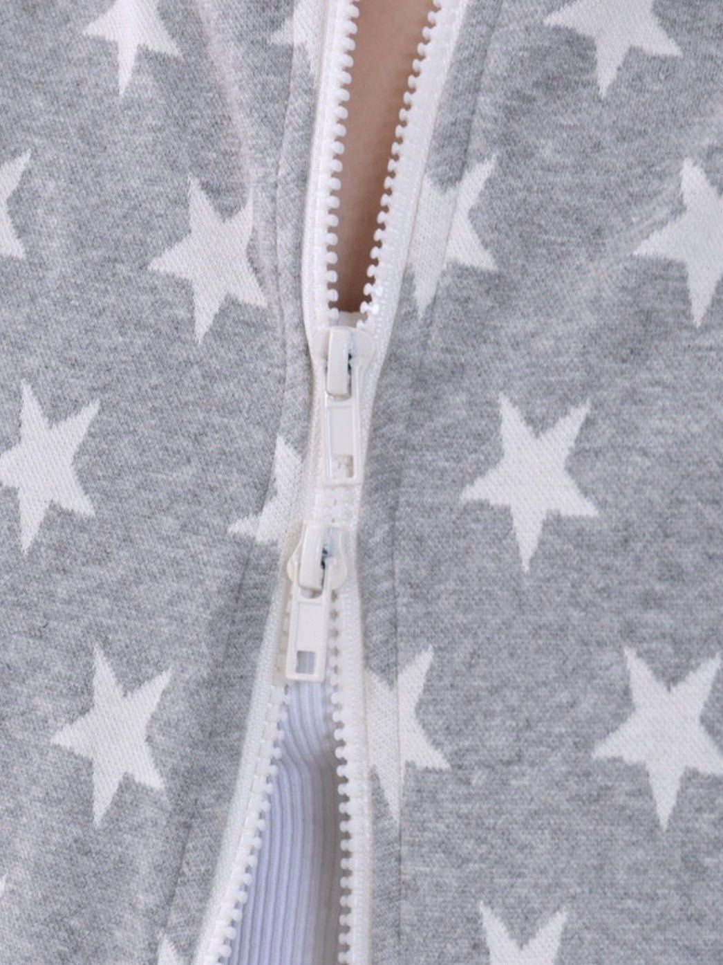 【runningHIGH】STAR JACQUARD ZIP UP JACKET