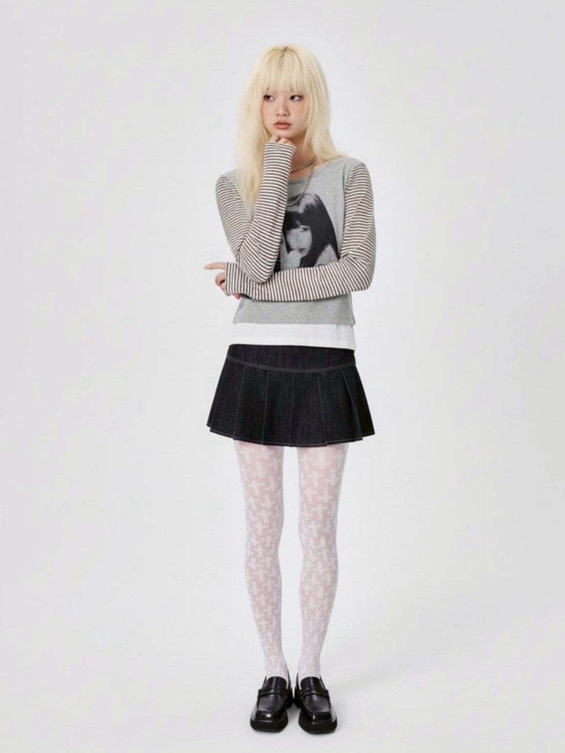 【runningHIGH】WATCH YOUR TONE L/S TEE