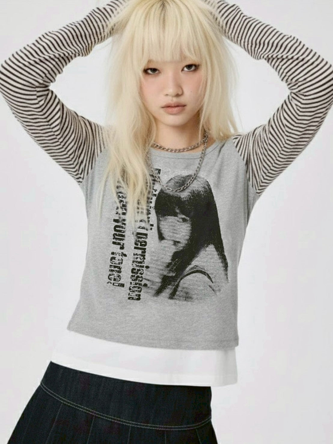 【runningHIGH】WATCH YOUR TONE L/S TEE