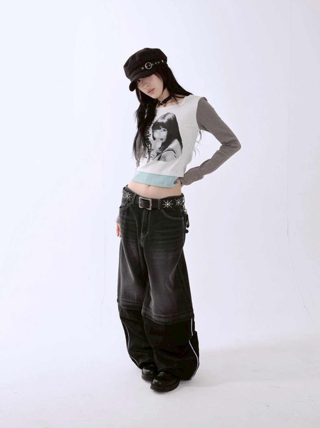 【runningHIGH】WATCH YOUR TONE L/S TEE