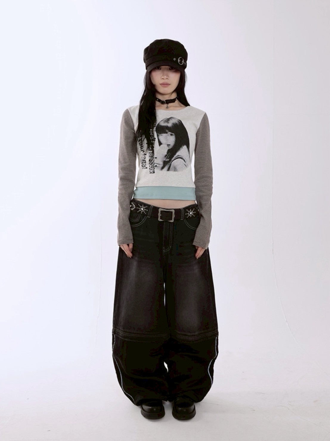 【runningHIGH】WATCH YOUR TONE L/S TEE