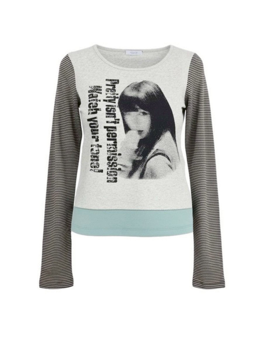 【runningHIGH】WATCH YOUR TONE L/S TEE