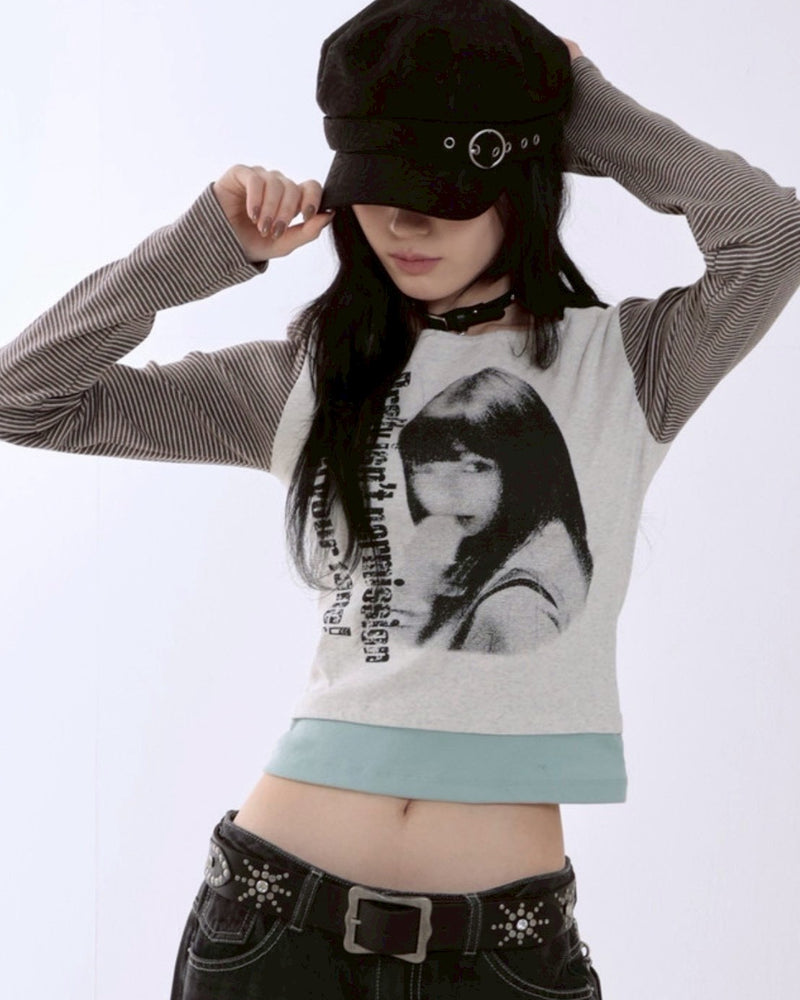 【runningHIGH】WATCH YOUR TONE L/S TEE