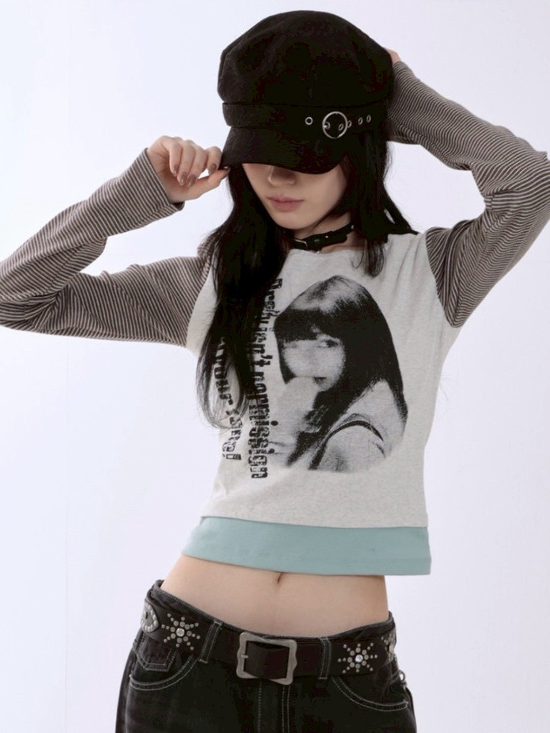 【runningHIGH】WATCH YOUR TONE L/S TEE