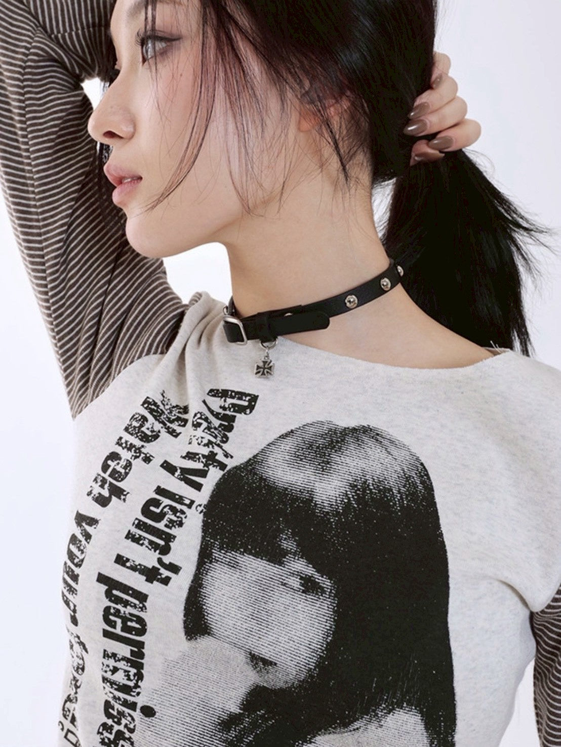 【runningHIGH】WATCH YOUR TONE L/S TEE