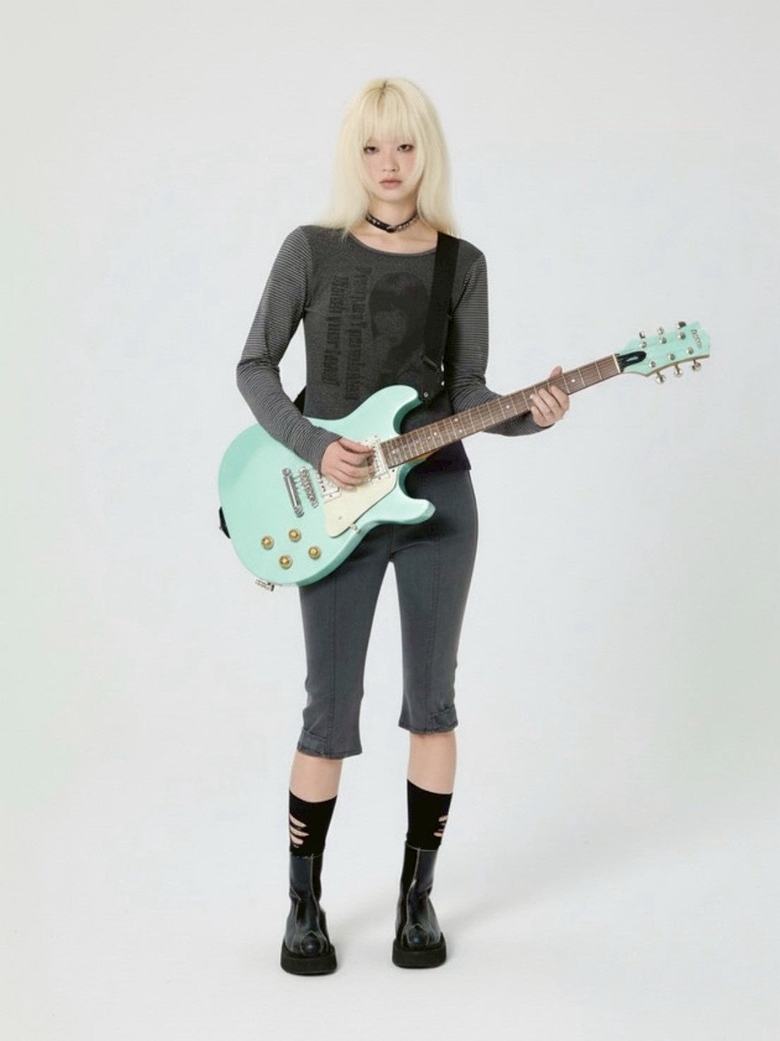 【runningHIGH】WATCH YOUR TONE L/S TEE