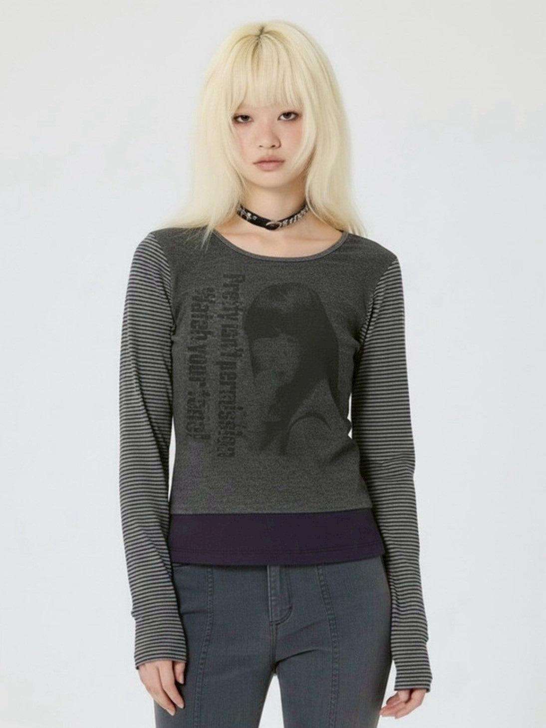 【runningHIGH】WATCH YOUR TONE L/S TEE