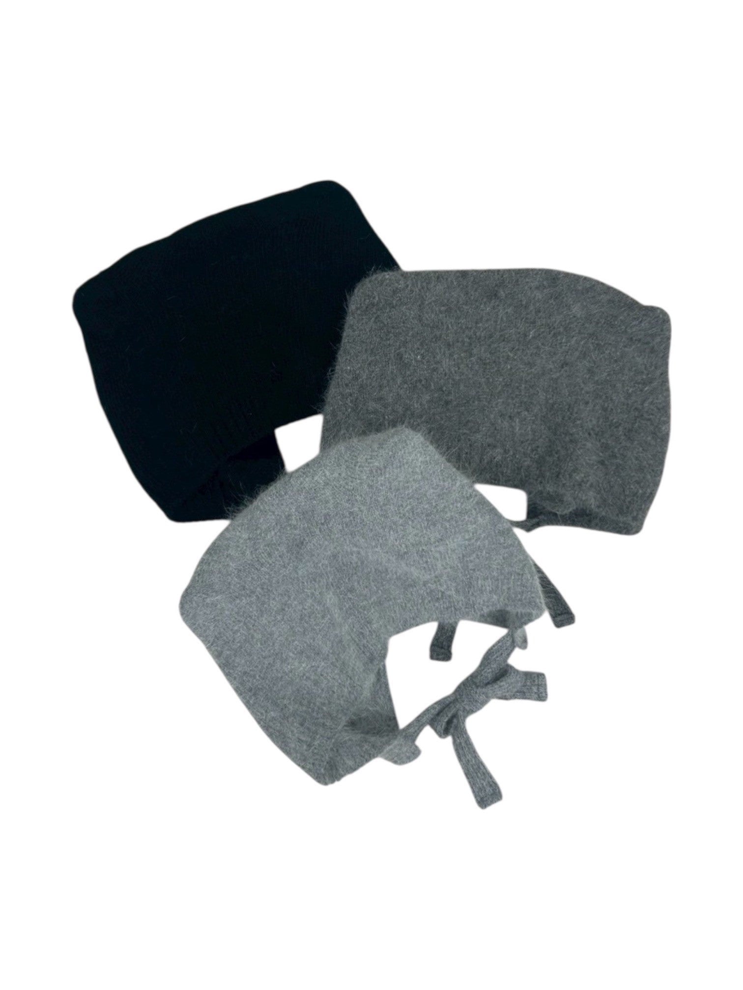 3/1 20:00発売 受注制【nmtc +】anngora cat knit cap / 【エヌエムティーシープラス】アンゴラキャットニットキャップ (3color)