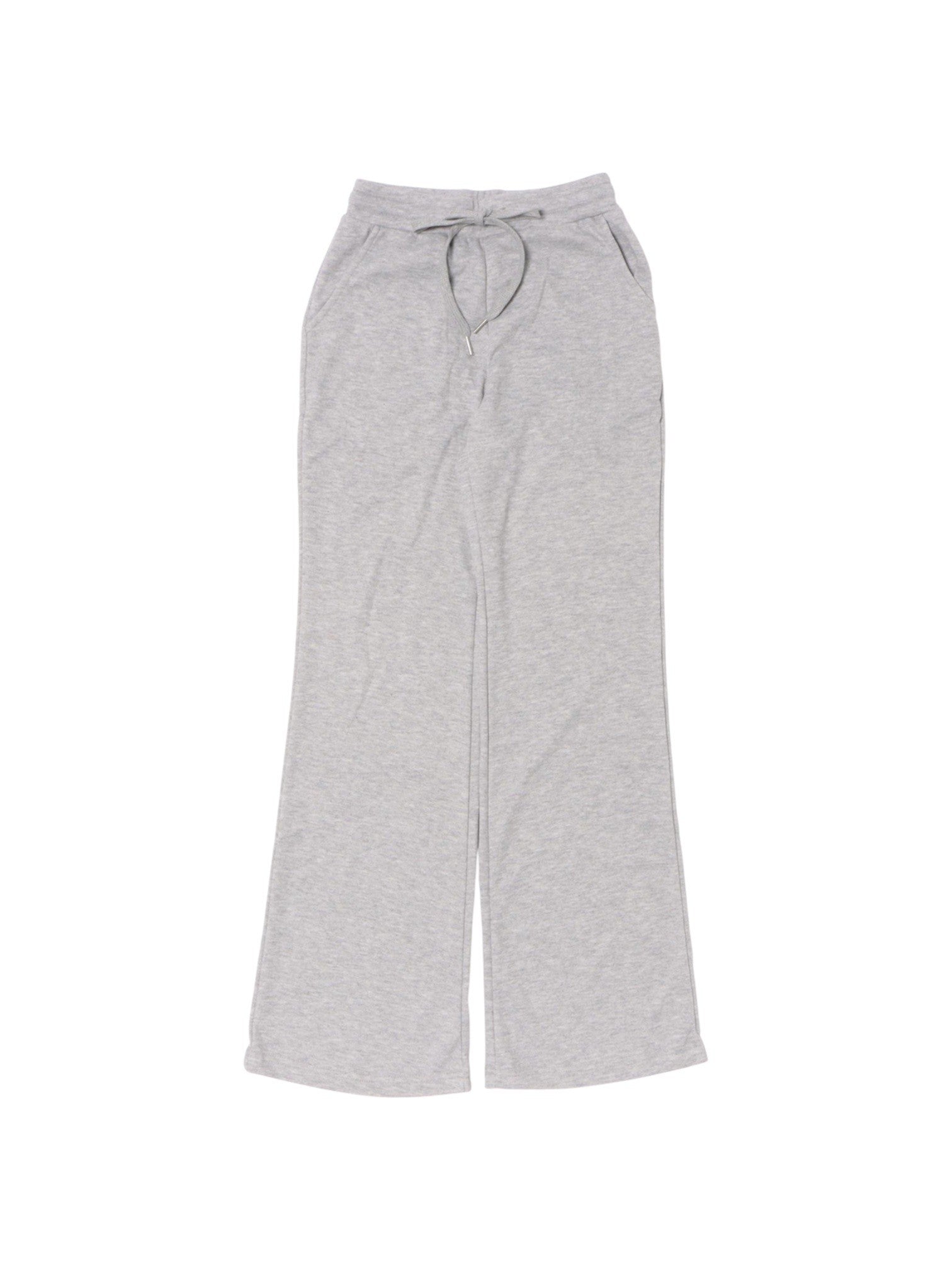 受注制【nmtc +】logo sweat flare pants / 【エヌエムティーシープラス】ロゴスウェットフレアバンツ (3color)