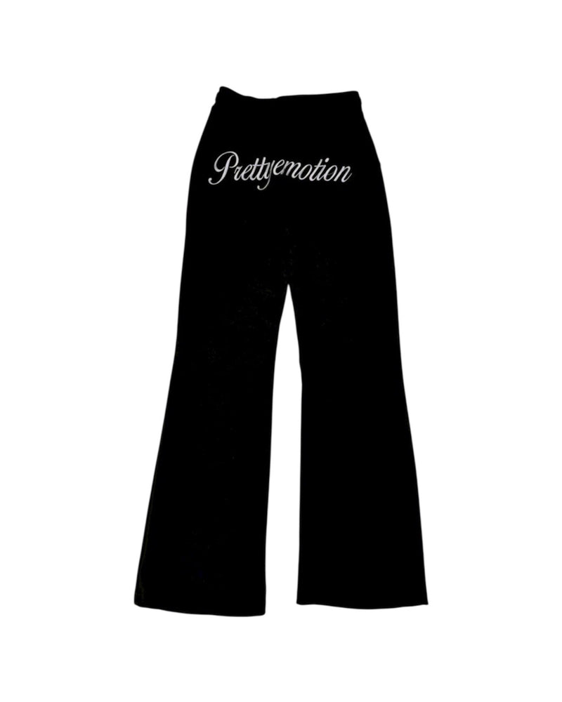 受注制【nmtc+】logo sweat flare pants (3color)