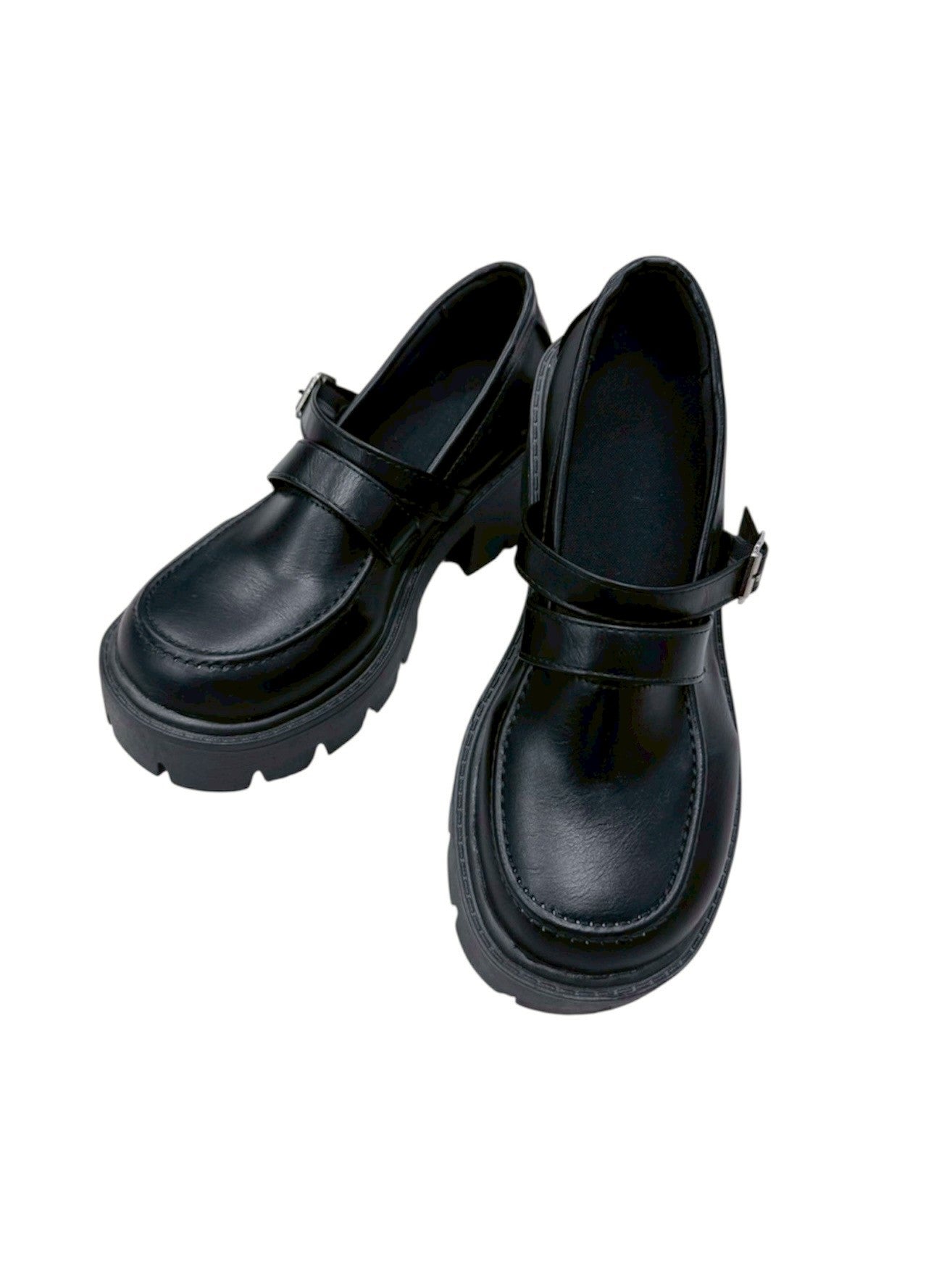 受注制【nmtc +】mary jane loafer / 【エヌエムティーシープラス】厚底ローファー