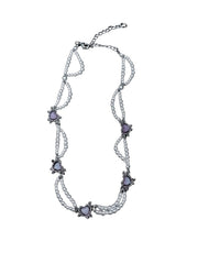 受注制【nmtc+】stone heart pearl choker