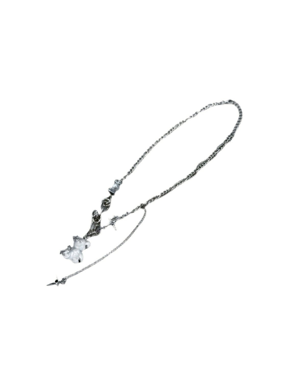 受注制【nmtc+】bear pendant necklace