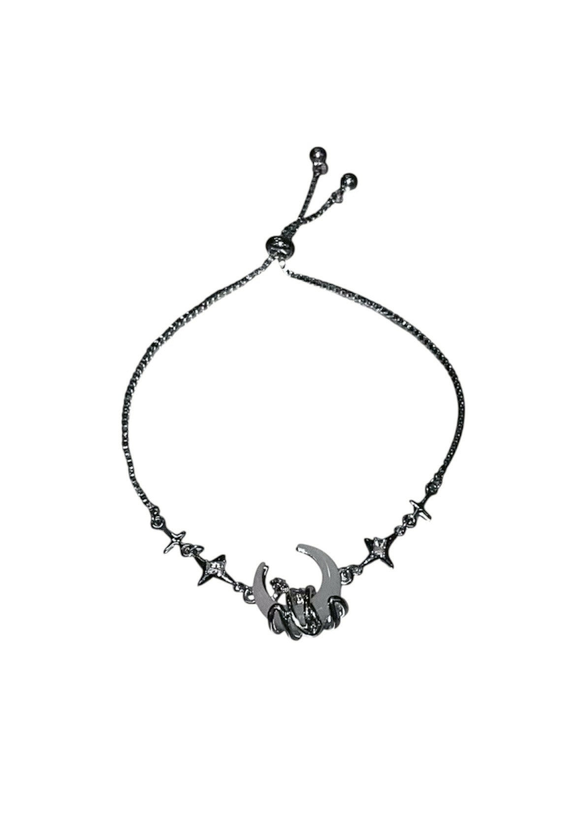 受注制【nmtc +】moon pendant bracelet