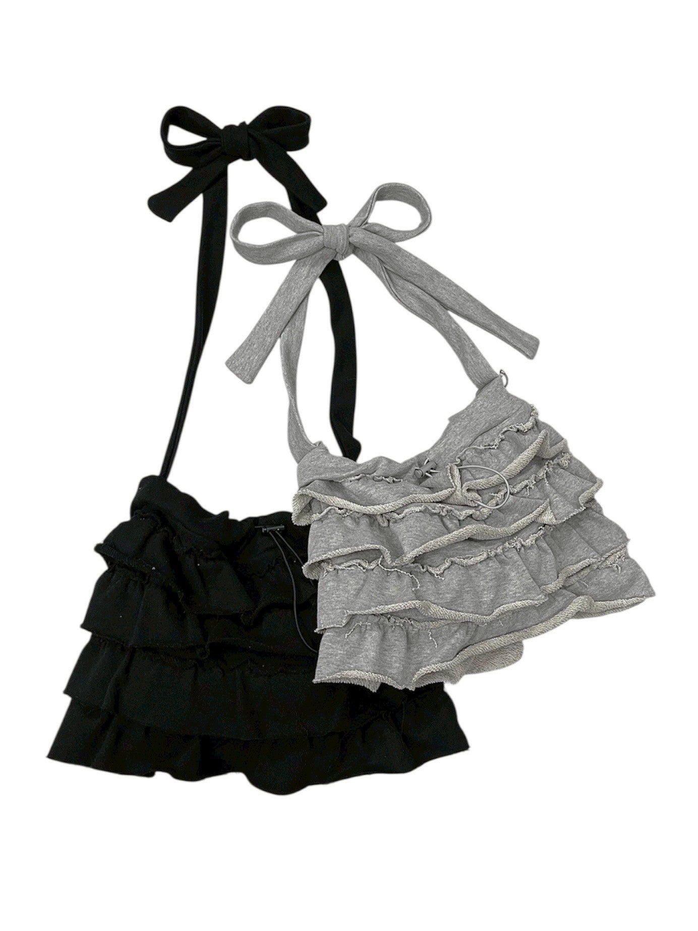 受注制【nmtc +】frill shoulder bag (2color)