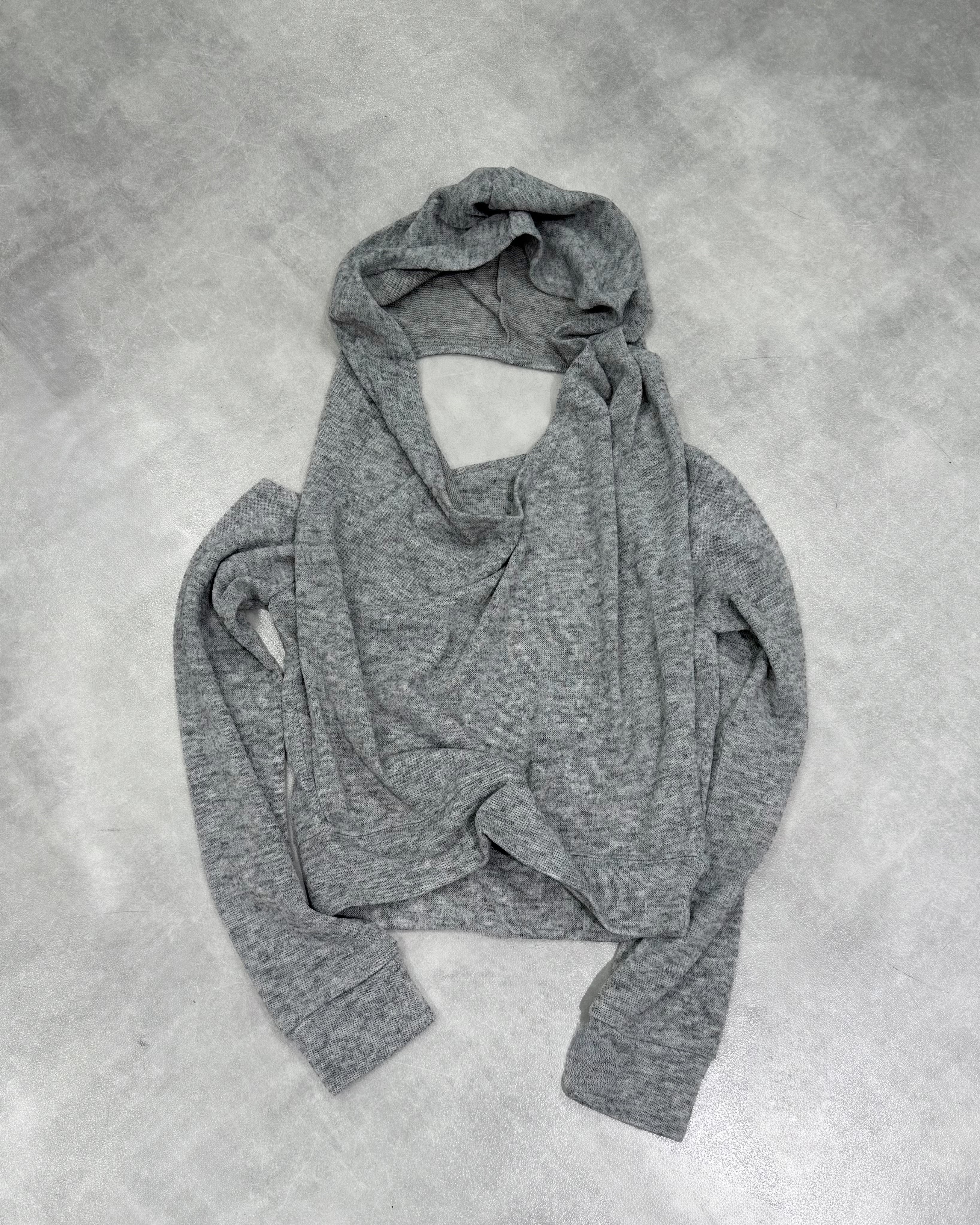 3/12 20:00発売 名古屋店WEB限定 受注制【nmtc +】one shoulder hoodie / 【エヌエムティーシープラス】ワンショルダーフーディー (2color)