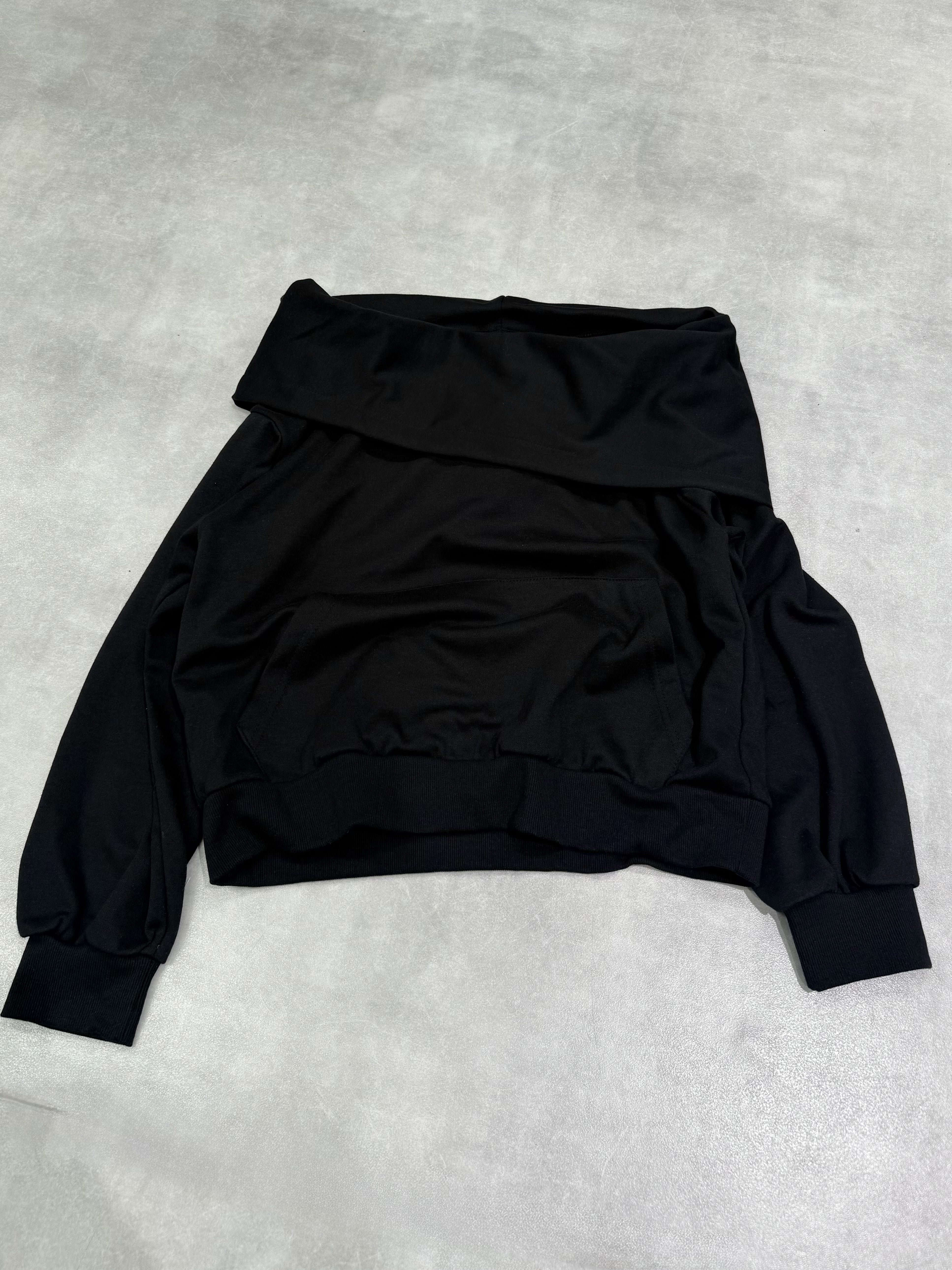 名古屋店WEB限定受注制【nmtc+】2way hood off-shoulder sweat shirts (3color)