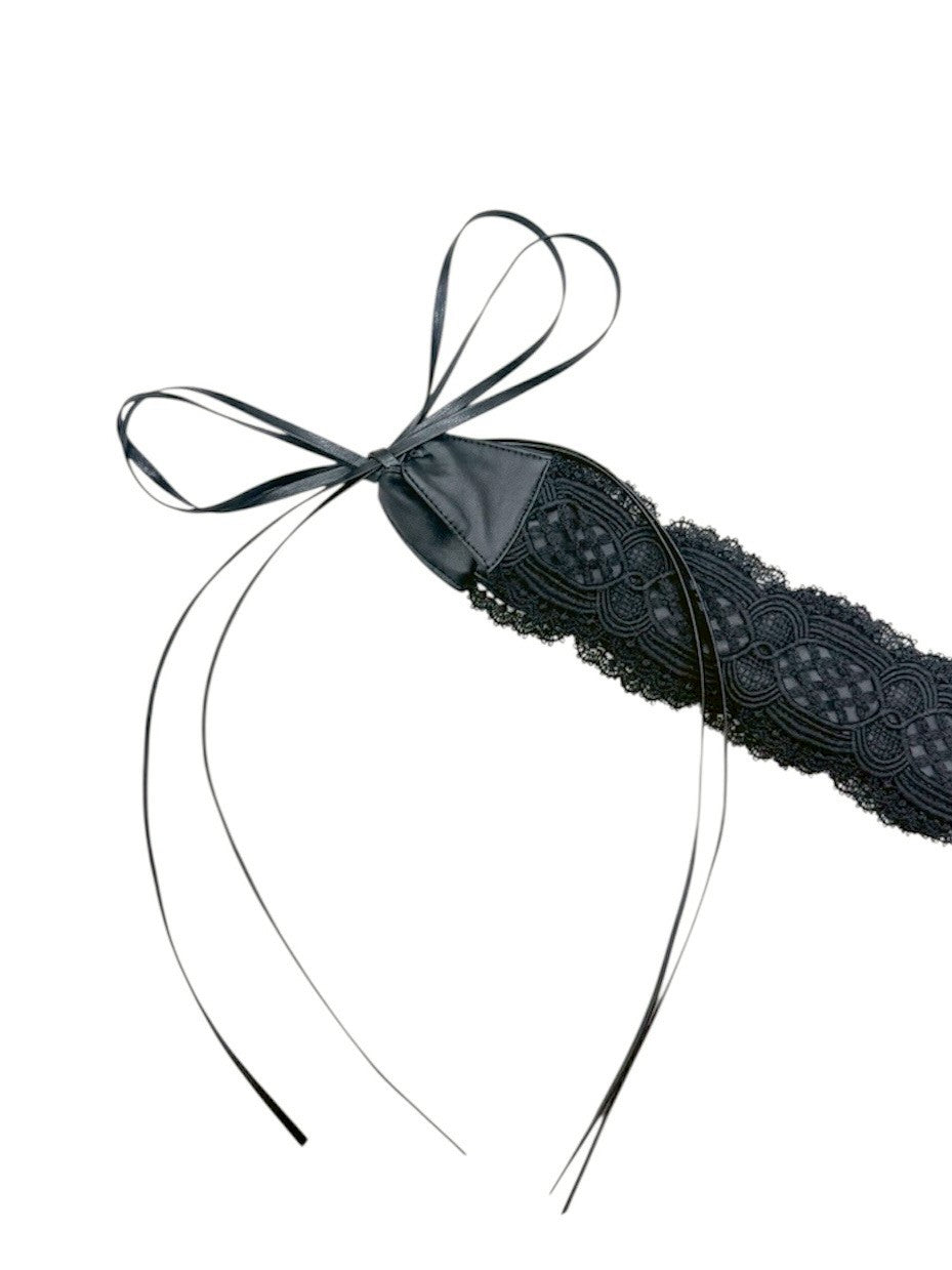 受注制【nmtc+】lace leather belt(2color)