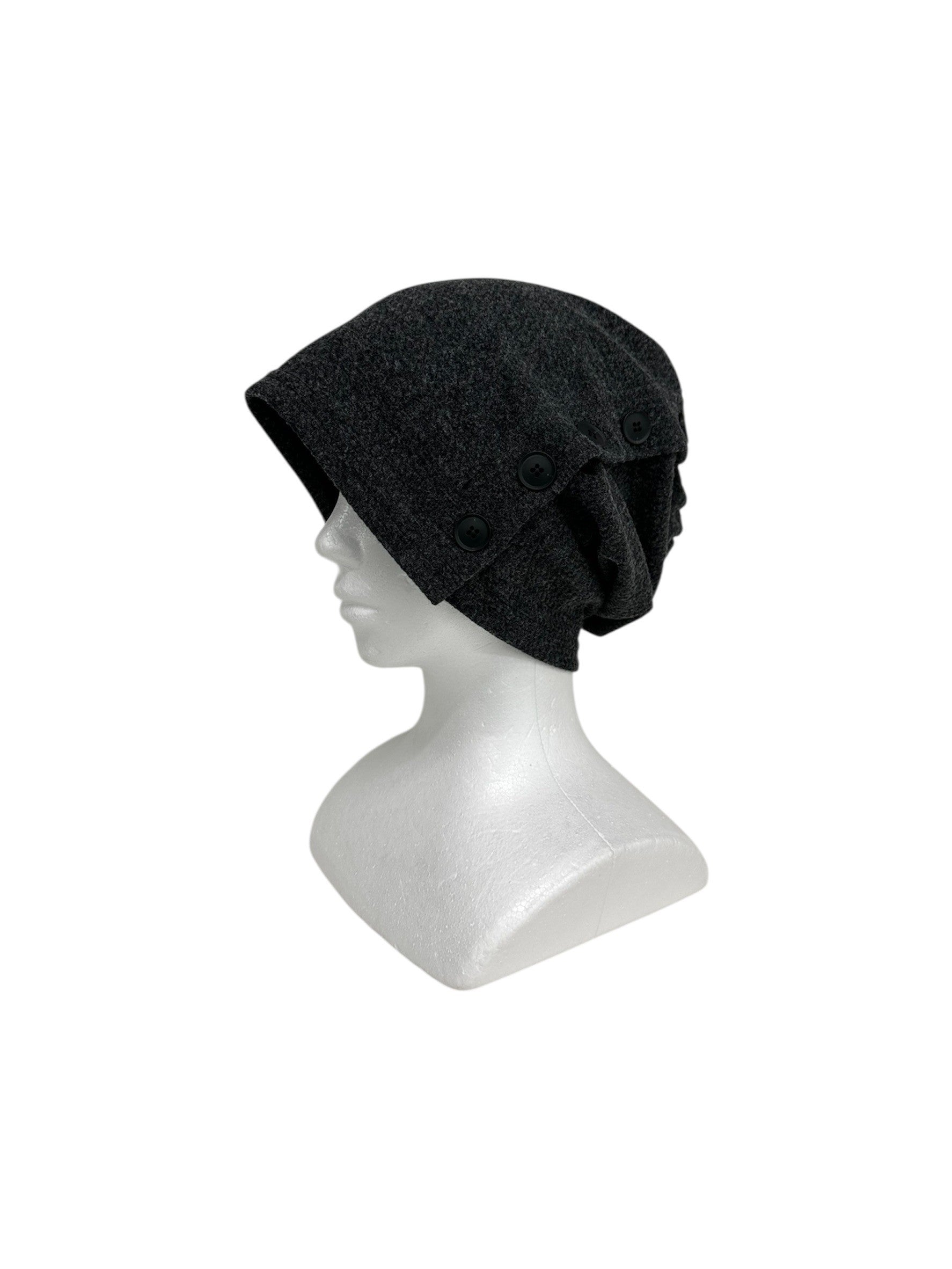 受注制【nmtc+】button neck warmer cap