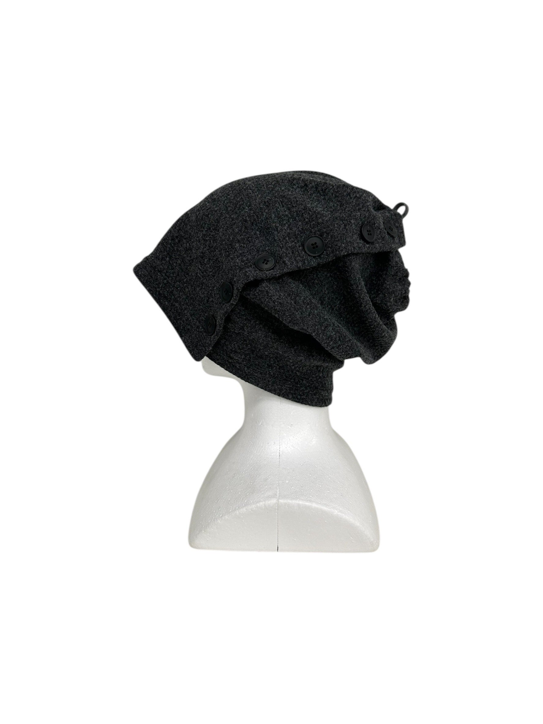 受注制【nmtc+】button neck warmer cap