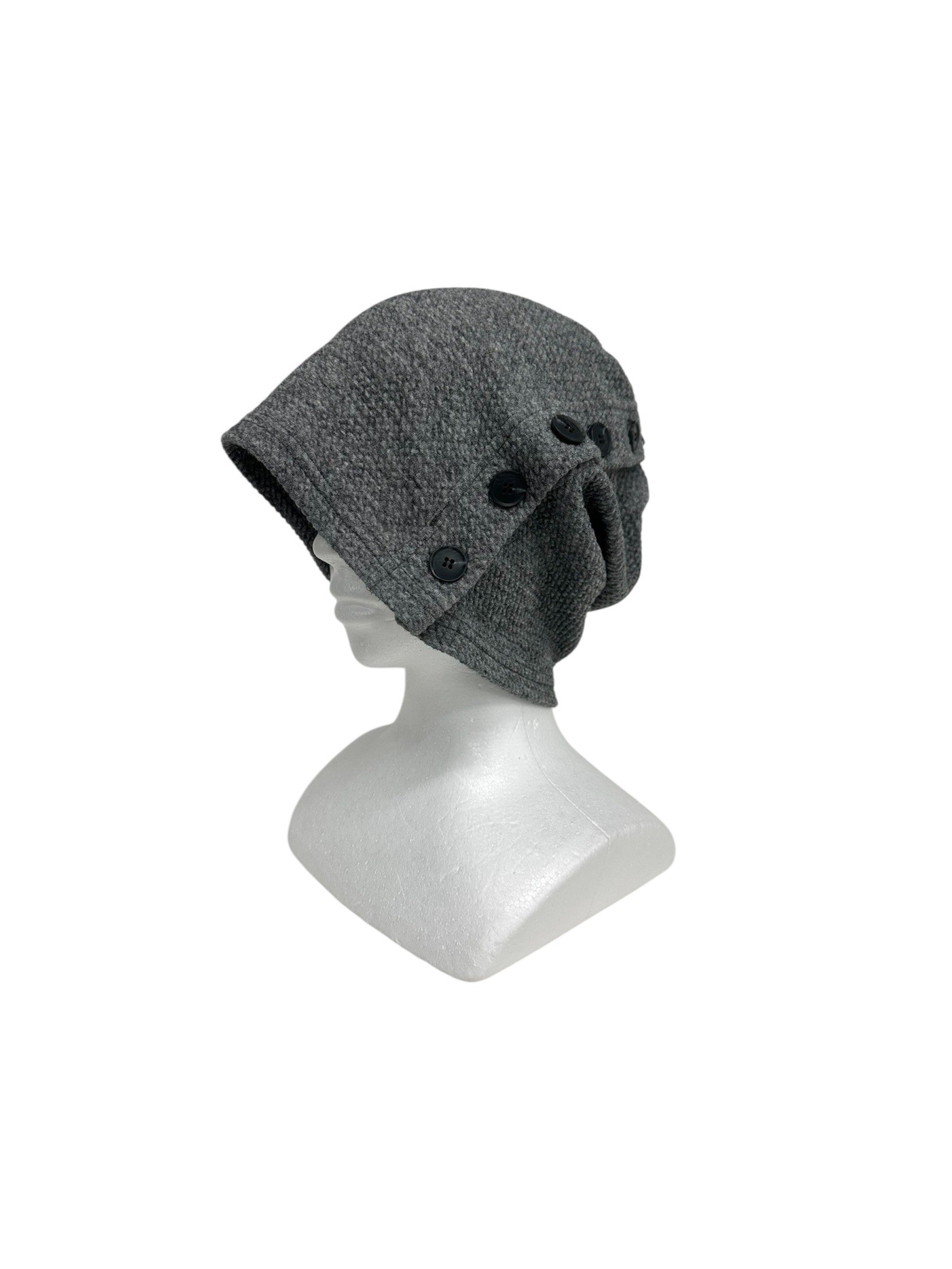受注制【nmtc+】button neck warmer cap
