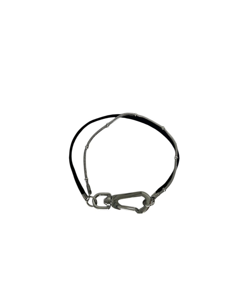 受注制【nmtc+】leather code bracelet