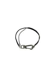 受注制【nmtc+】leather code bracelet