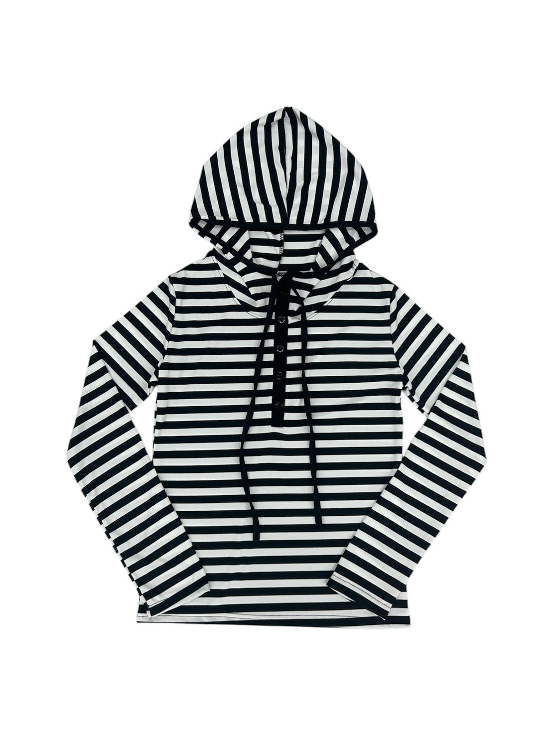 【nmtc+】border hooded long sleeve (2color)