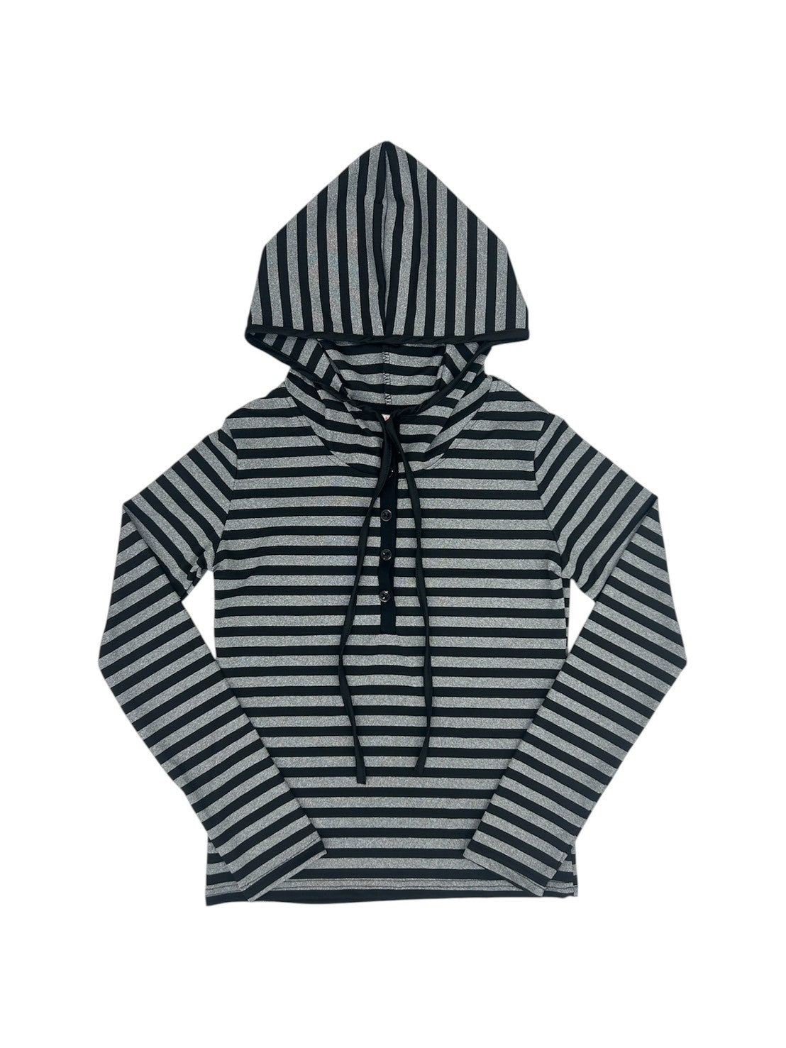 【nmtc+】border hooded long sleeve (2color)