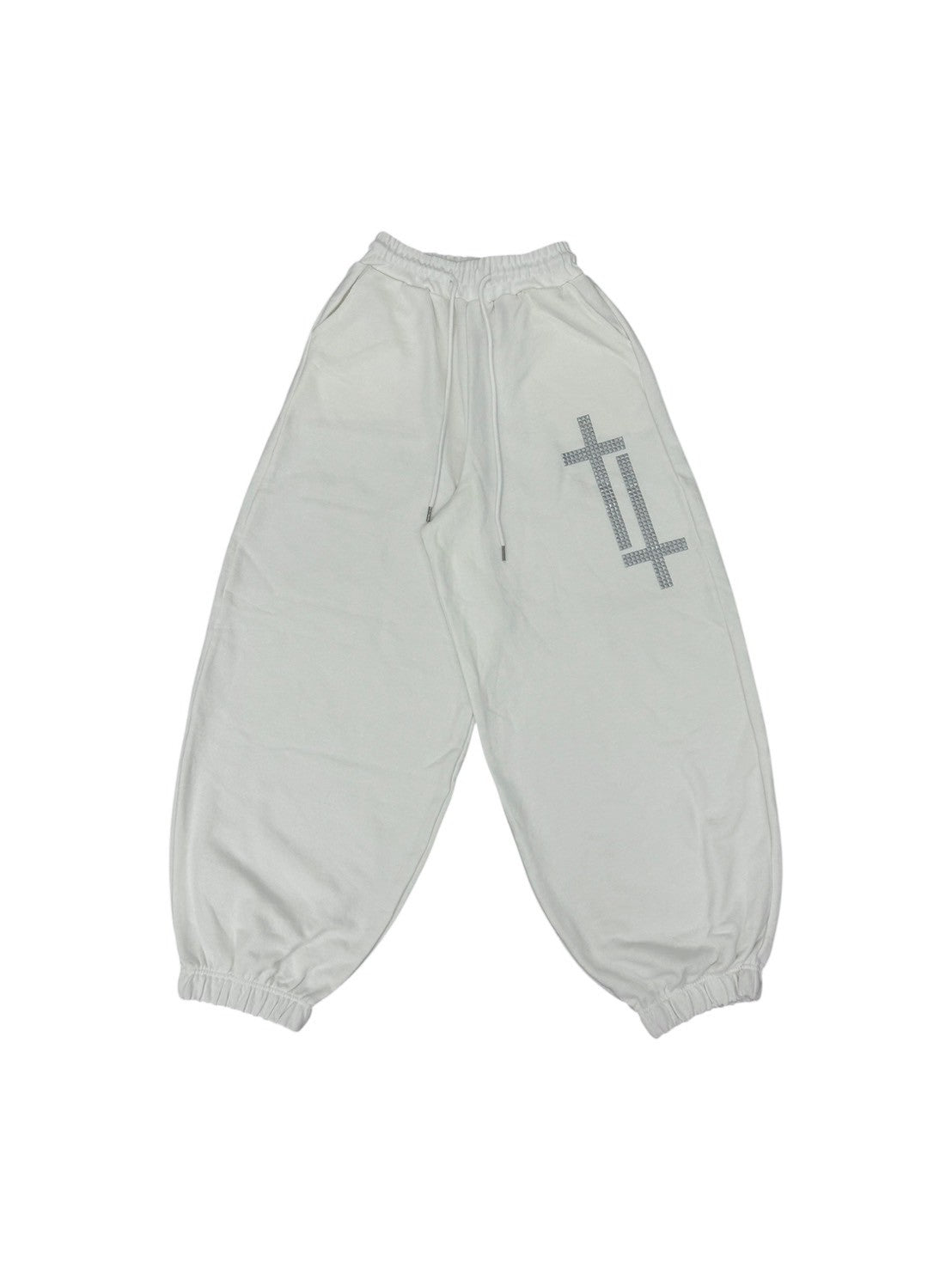 受注制【nmtc+】cross studs sweat pants (2color)