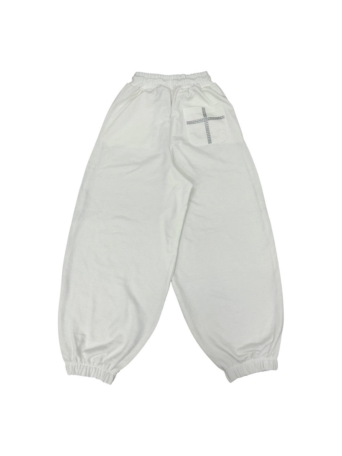 受注制【nmtc+】cross studs sweat pants (2color)