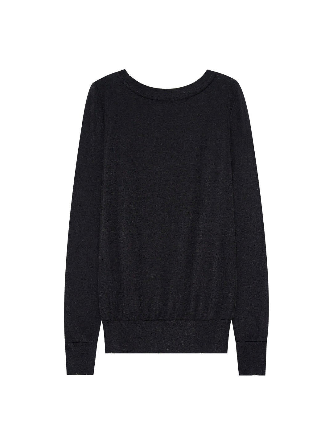 【bonnae】Beaded plunge neck top