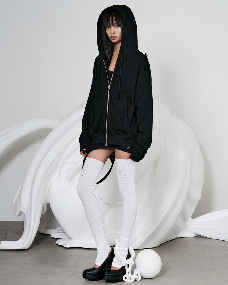 【bonnae】Ai zip-up hoodie