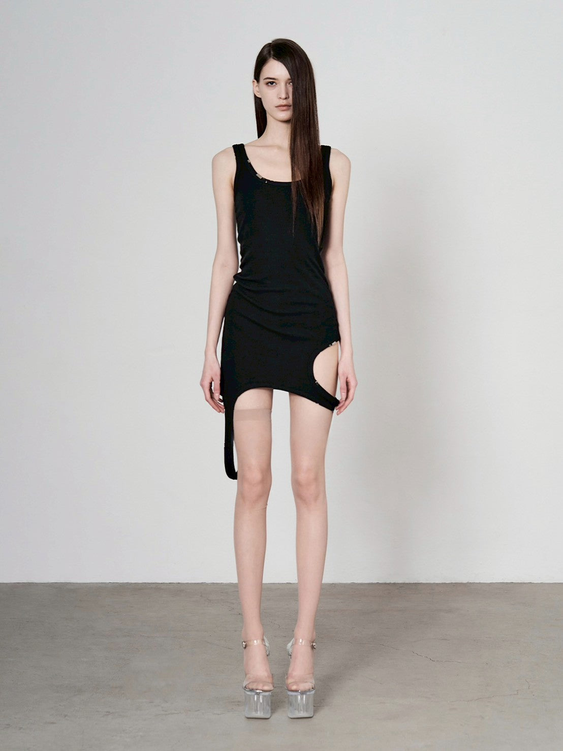 【bonnae】Asymmetric dress