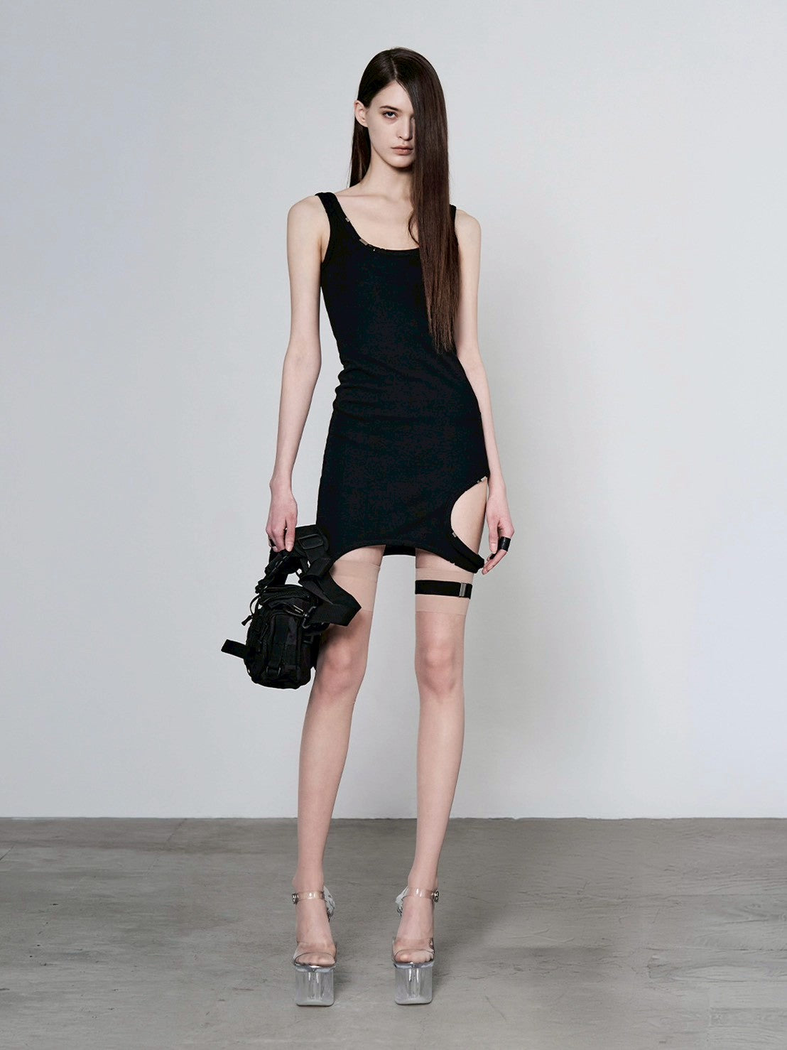 【bonnae】Asymmetric dress
