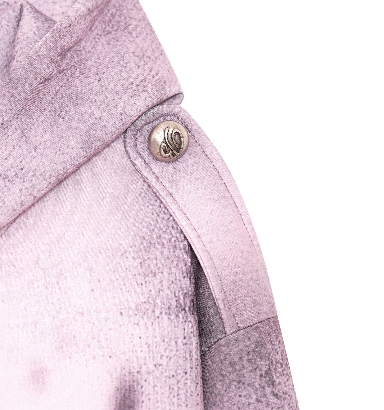 【bonnae】Dusty pink zip-up hoodie