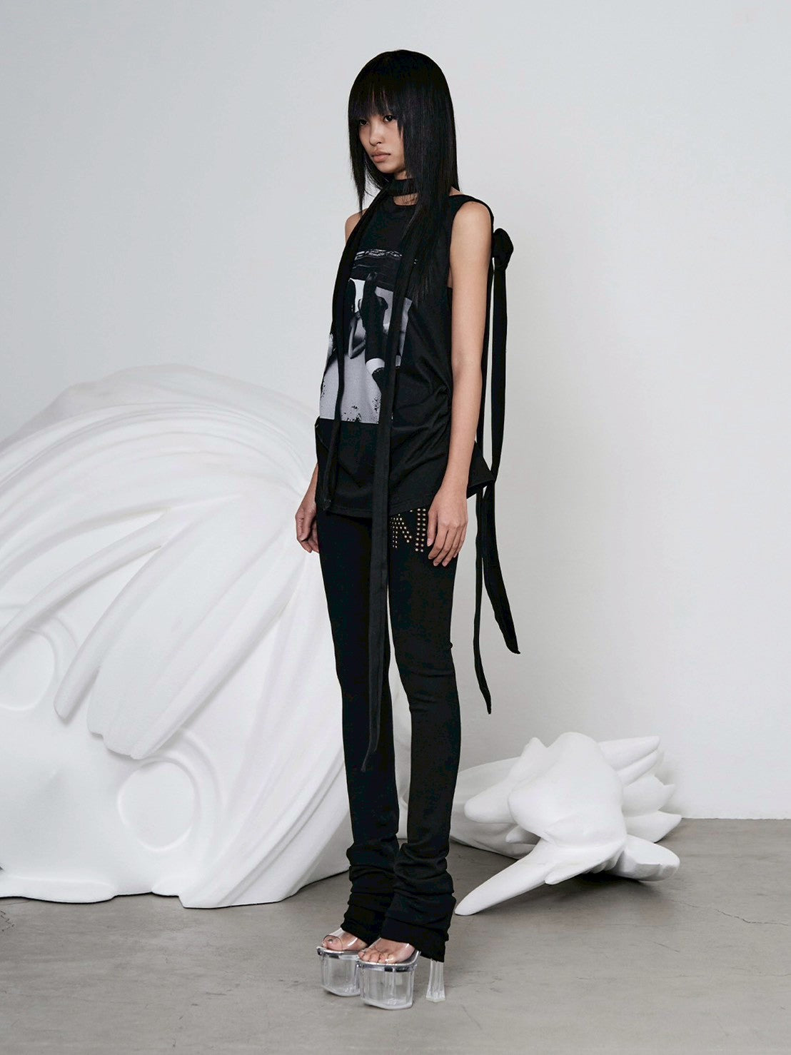 【bonnae】Muffler dress
