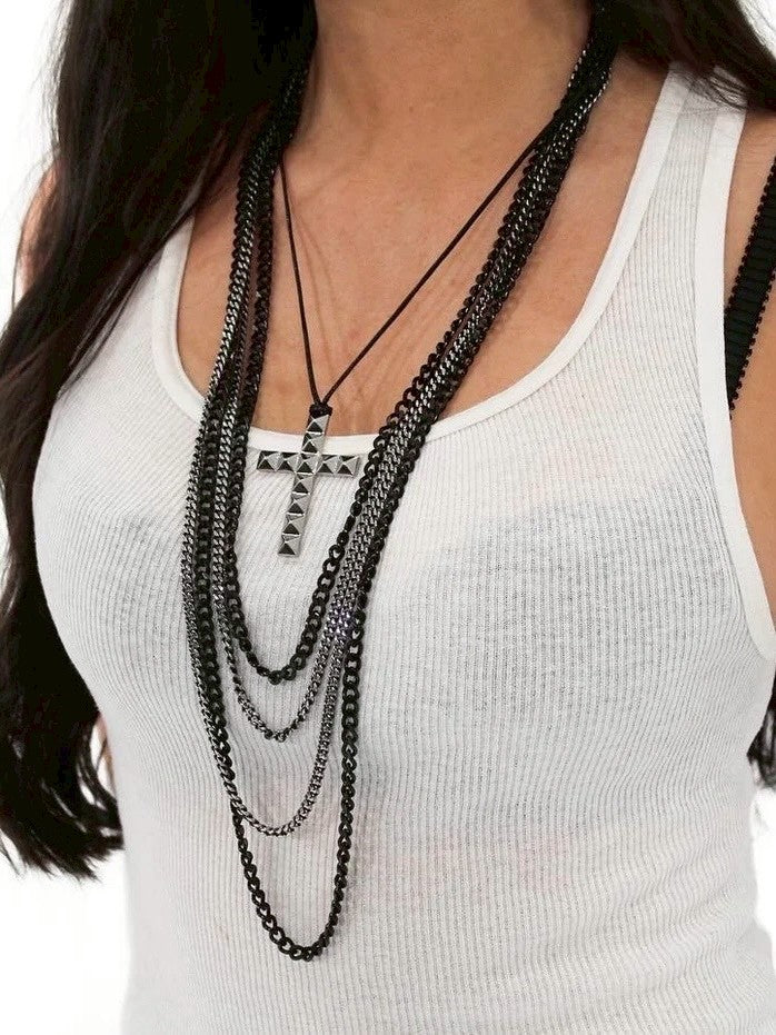 【HeavenSent】Ego Cross Necklace
