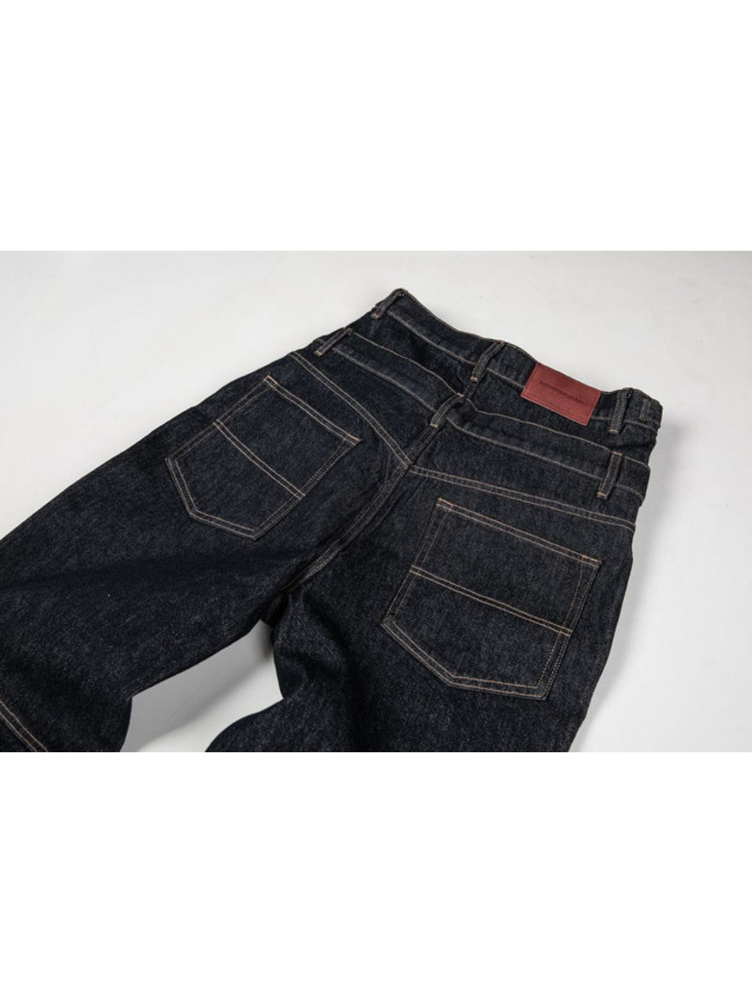【roaringrad】Double Obi Zip Denim Pants