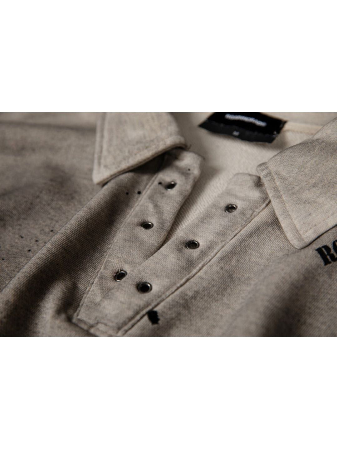 【roaringrad】Dirty Polo Sweatshirt