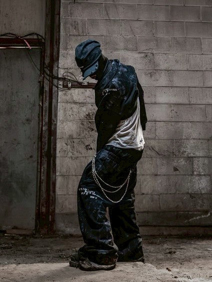 【roaringrad】Dirty Polo Sweatshirt